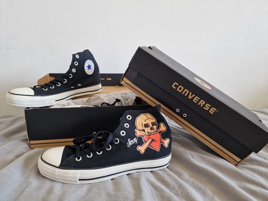 Sapatlhas All Star edição Sailor Jerry