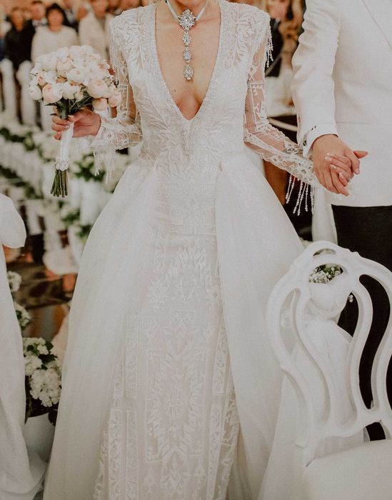 Zjawiskowa suknia PRONOVIAS, glamour ! 2w1