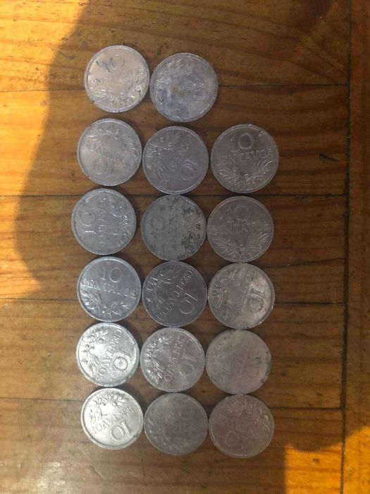 Moedas várias colecção