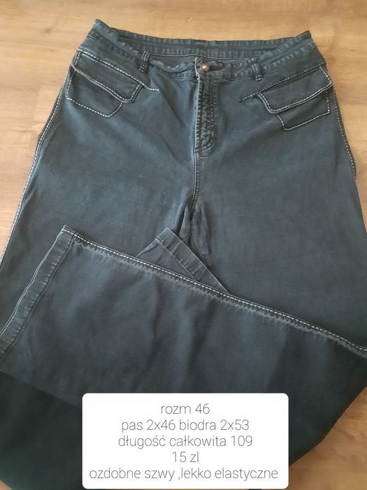 Spodnie z ozdobnym szwem