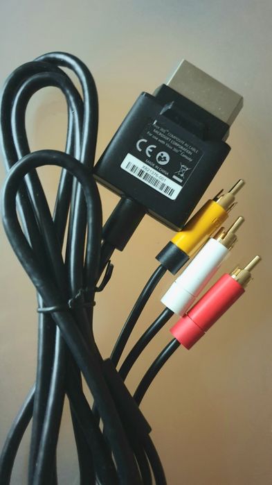 Xbox 360 NOWY kabel przewód video AV do TV