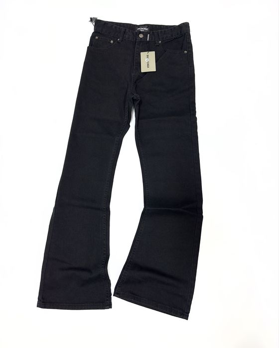 Джинси Balenciaga flared black чорні джинсы balenciaga фларед erd M L XL