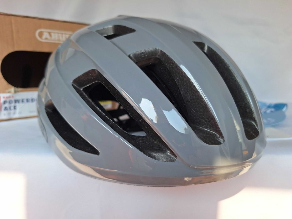 Kask rowerowy Abus Powerdome Ace Race Grey L 57-61cm