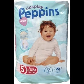 Підгузники-трусики Peppins Junior,12-17кг. 5.20шт..
