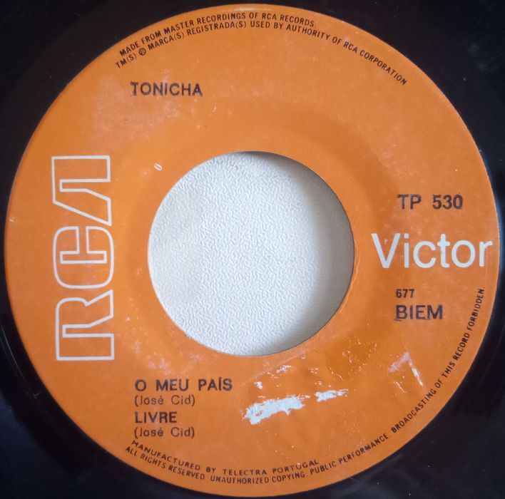 Tonicha	- - - - -	D. Pedro	- - - - -	EP