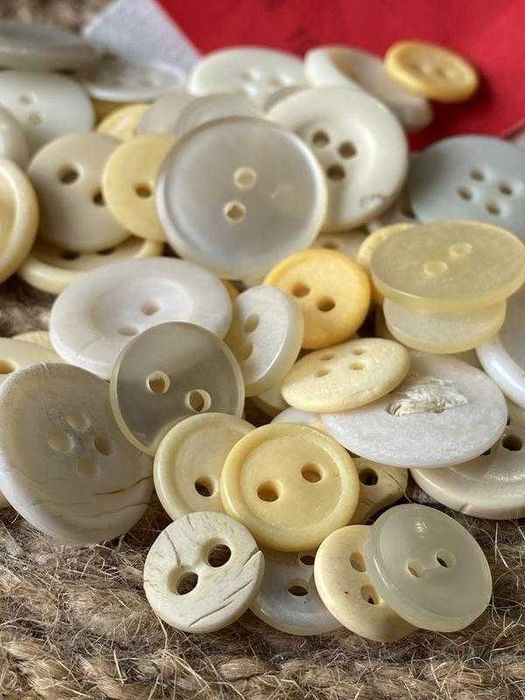 Старинные перламутровые пуговицы модный большой лот