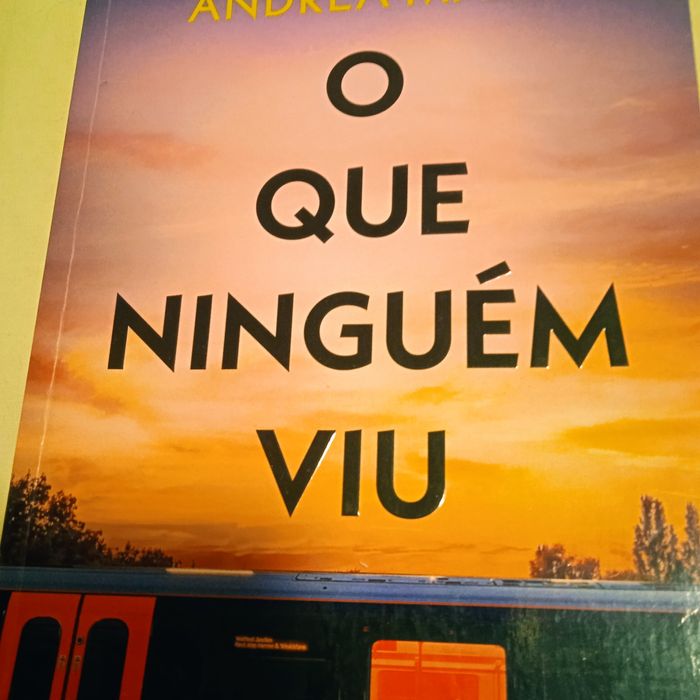 O que ninguém viu, livro de Andrea Mara.