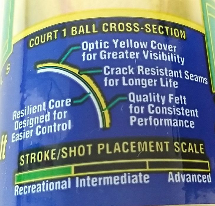 3 bolas Penn, de Ténis.