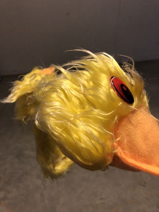 Marioneta peluche pássaro