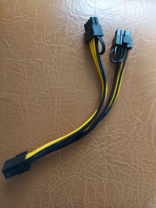 Переходник GPU (для видео карт) 8 пин на 2*8 (2+6) пин