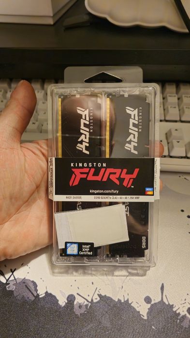 Kingston Fury 5200mhz ddr5 2x32gb