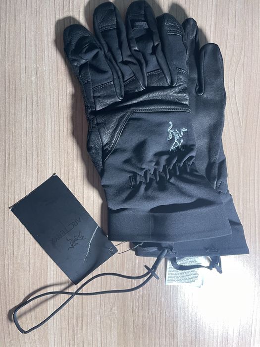 Rękawiczki softshell Arcteryx Rope Glove - black - M