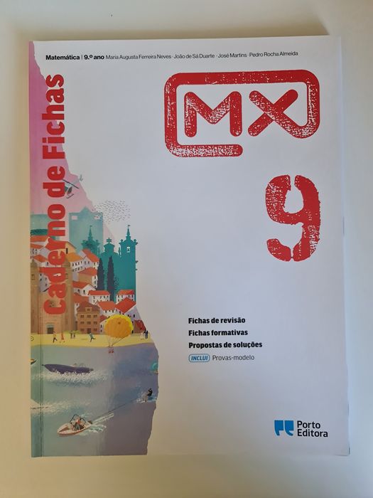 Caderno de Fichas/Provas-modelo MX 9 - Matemática 9° ano