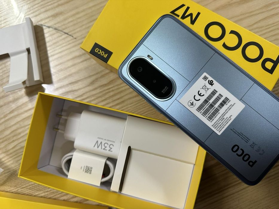 Продам новий телефон poco m7 128 GB