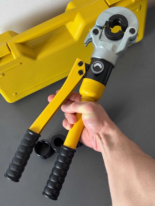 hydrauliczne kleszcze do rur pex 16-32 matryce th tanio