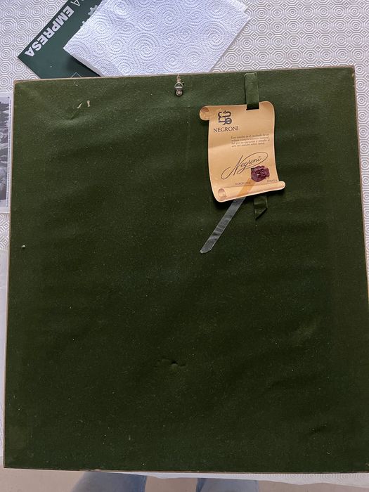 Dois quadros moldura esmalte64752094012290122