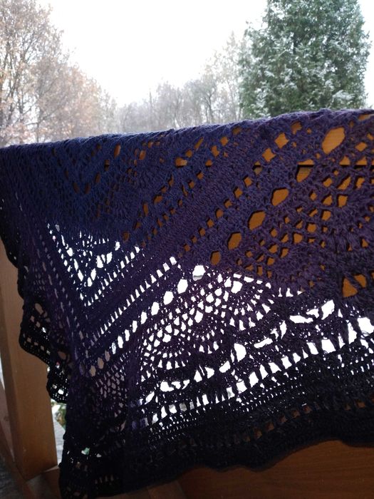 Chusty handmade ombre