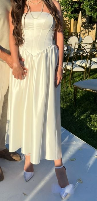 Сукня вечірня довжини міді в стилі бренду BALYKINA