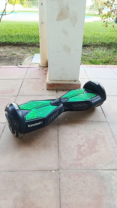 Hover board Kawasaki com carrinho
