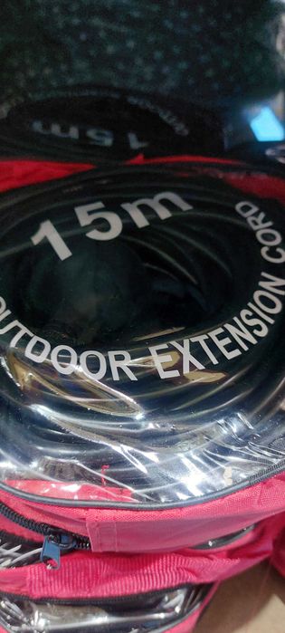 Cabos de extensão elétrica - Várias medidas e cores - Sob Orçamento