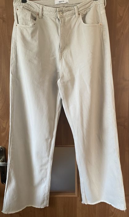 Reserved jeansy culottes roz 44