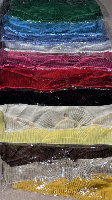 Бавовняний жіночий светр. Гольф. Водолазка.