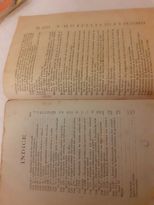 Regulamento Prod. agricolas 1903