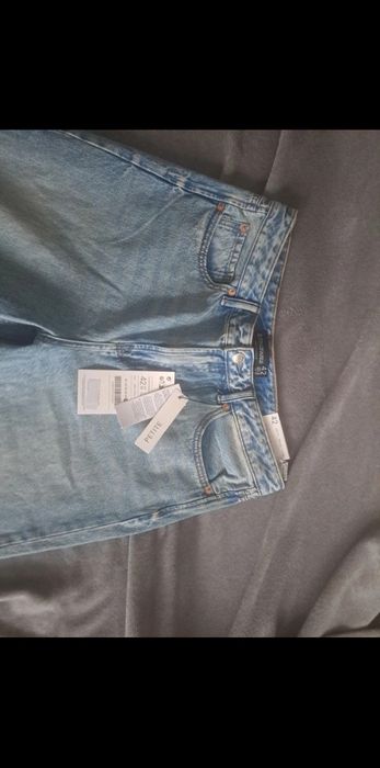 Spodnie straight wide