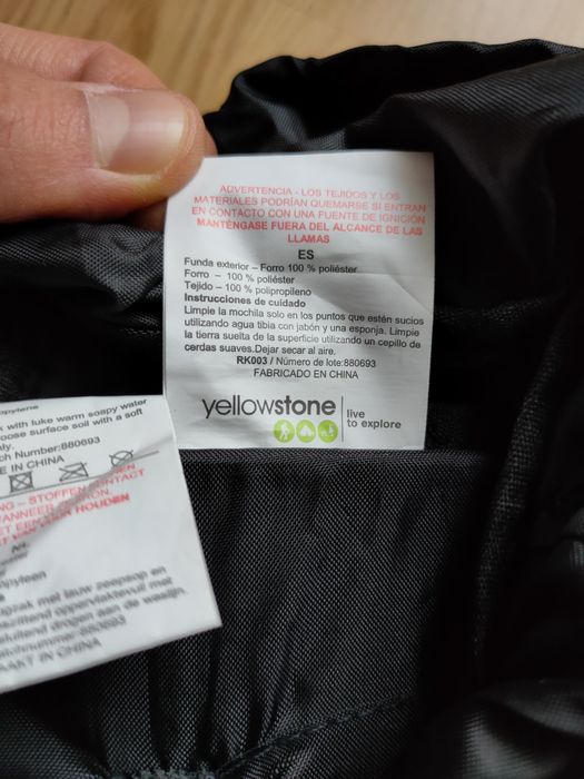 Туристичний рюкзак Y. E 55L + Rain cover туристичний рюкзак Outdoor