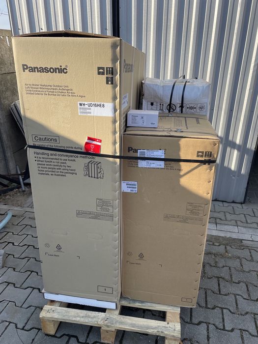 Pompa ciepla Panasonic 16 kW bufor cwu wifi