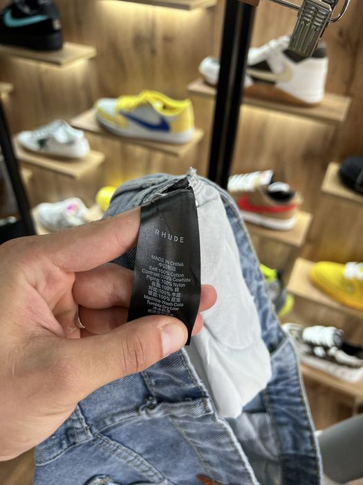 Шорти Джинсові RHUDE Blue Denim