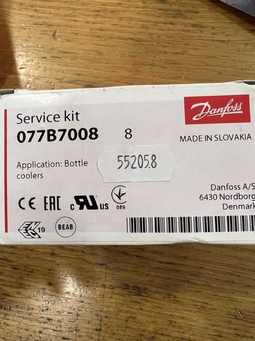 Termostato Danfoss 077B7008 - NOVO