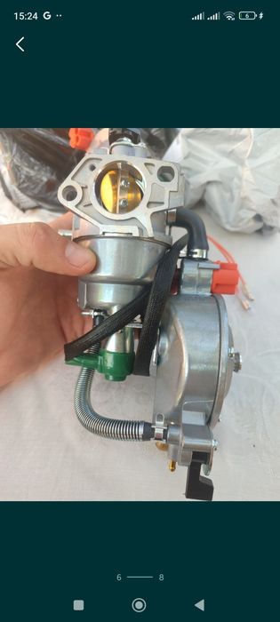 Газовий карбюратор P27 SPD (Sigma)  на генератор 5-7кВт, для двигунів
