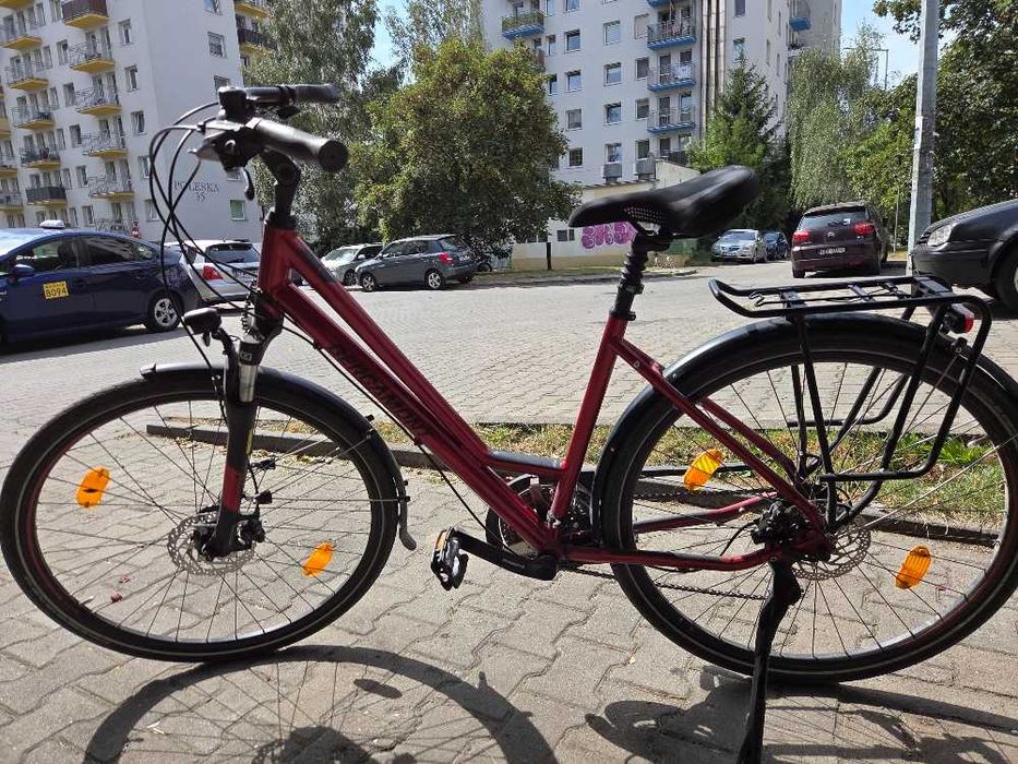 Rower damka Bergamont Horizon 4 Amsterdam Czerwony