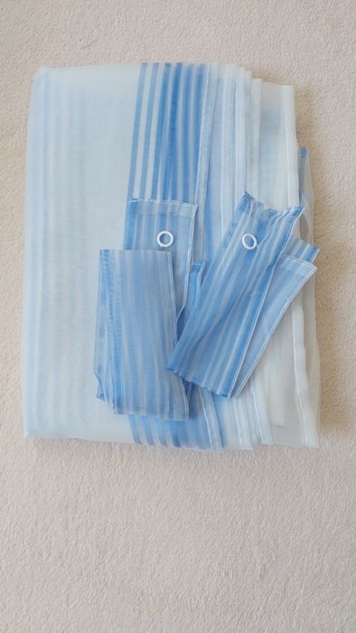 Zasłony na szlufkach- 2 sztuki