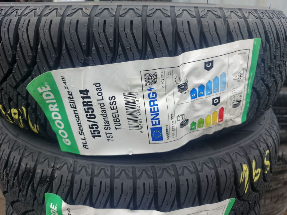 Nowe opony wielosezonowe 155/65/14 Goodride 2025r