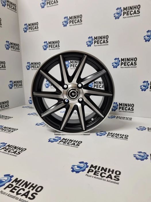 Jantes Look Vossen CVT em 14 (4x100) Preto Polido