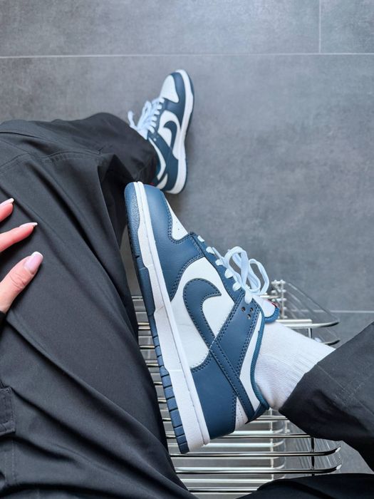 Жіночі кросівки Nike SB Dunk Low Navy Blue найк сб данк сині