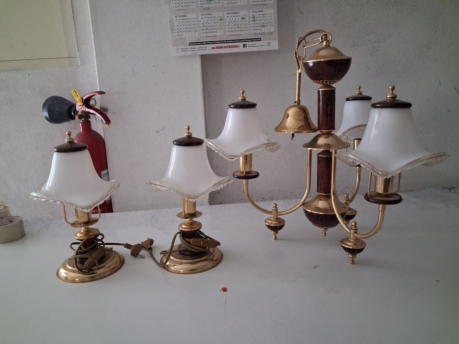 Candieiros muito giros a trabalhar