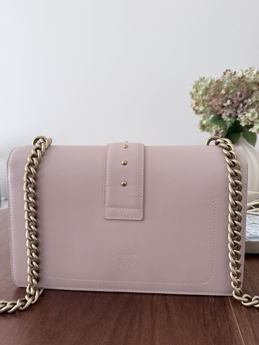 Pudrowy róż | torebka Pinko Love Classic Icon Simply 16