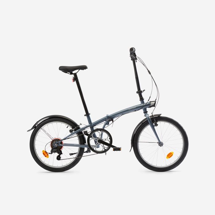 Bicicleta Dobrável Fold 120 Cinzento