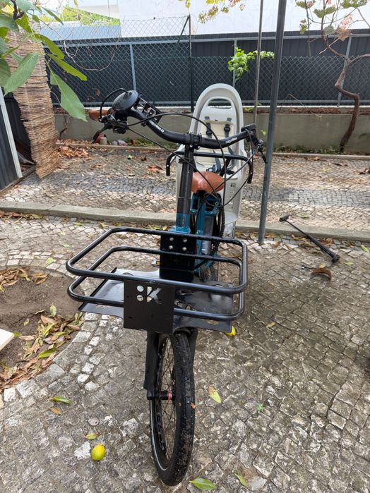 Bicicleta elétrica kiffy capsule carga