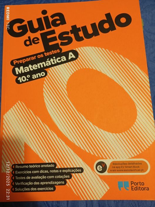 Guia de estudo de matemática A