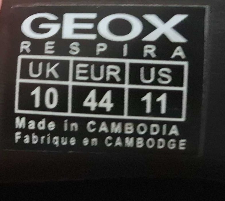 Sapatos homem Geox