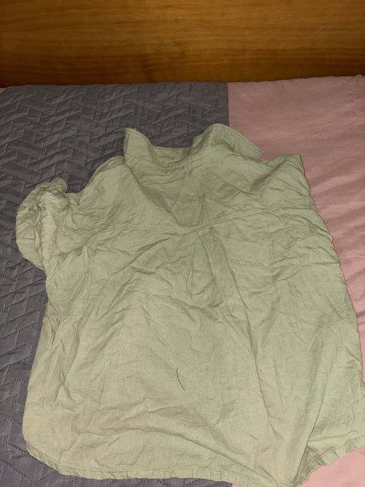 Camisa verde super prática