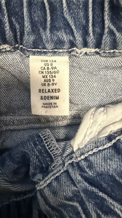Джинси H&M 134 розмір