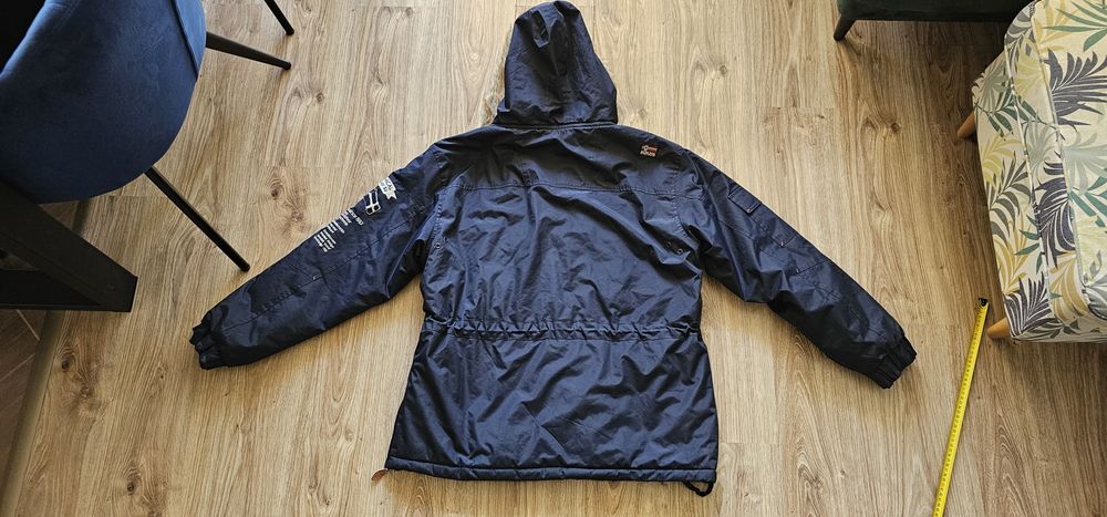 Geographical Norway Polar Expedition męska kurtka zimowa z kapturem rozmiar XXL stan bardzo dobry