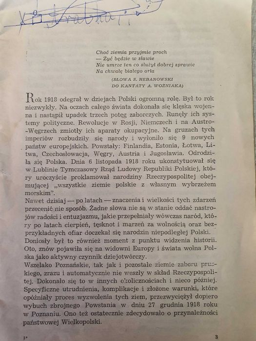 Powstanie Wielkopolskie 1918 - 1919