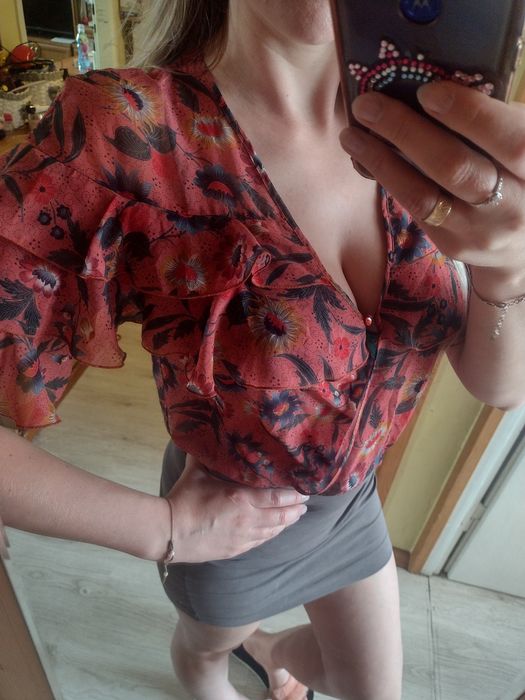ZARA body falbanki S