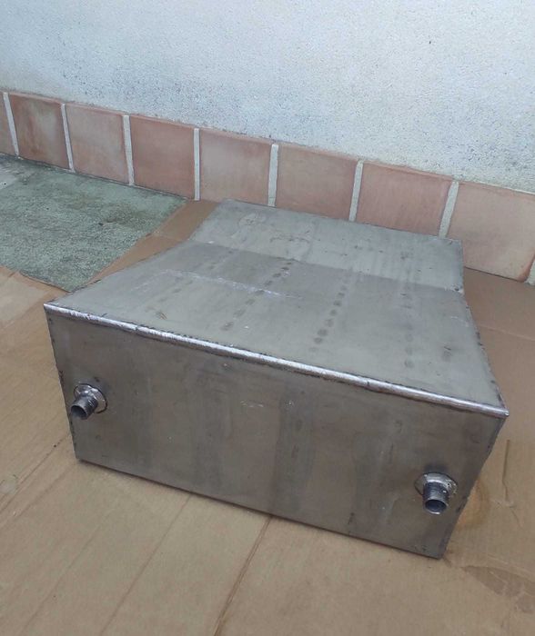 Caldeira Lareira Inox NOVA 60cm x 50cm